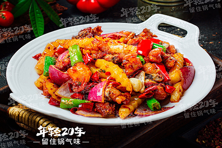 年轻20年加盟菜品干锅兔